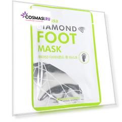 маска для ног увлажняющая beauugreen beauty153 diamond foot mask