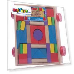 Конструктор в тележке, Melissa & Doug