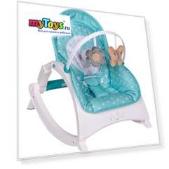 Стульчик-качалка Lorelli Enjoy, бирюзовый