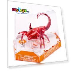 Микроробот HexBug "Скорпион", красный