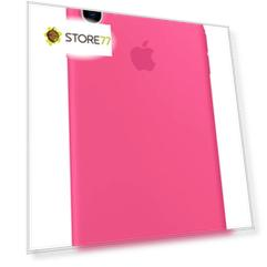Чехол Apple Silicone Case для iPhone XS Max (Темная фуксия)