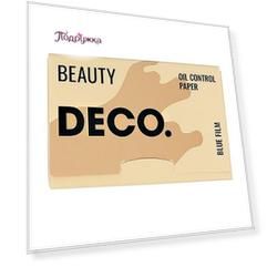 Салфетки-пленка для лица DECO. матирующие 50 шт