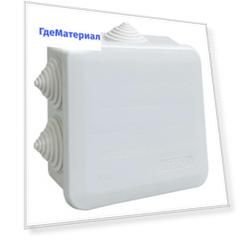 Коробка распаячная наружная IEK КМ41233 100х100 мм