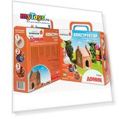 Конструктор "Домик", 99 деталей, BRICKMASTER