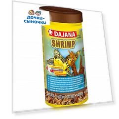 Корм сухой Dajana для рептилий сушеные креветки Shrimp, 250мл
