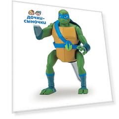 Фигурка Черепашки Ниндзя Rotmnt Леонардо ниндзя-атака 15 см