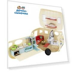 Игровой набор Sylvanian Families Морское путешествие Автокемпер
