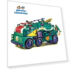 Игрушка Черепашки Ниндзя Танк с фигуркой Майки 12.5 см