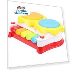 Пианино Наша Игрушка Оркестр, 20 см
