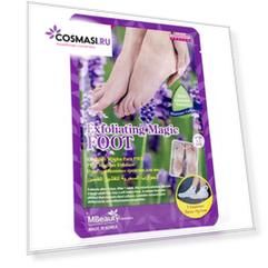 отшелушивающая маска-носочки для ног mbeauty exfoliating magic foot