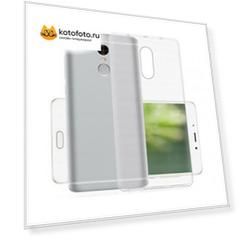 Силиконовый чехол BoraSCO для Xiaomi Redmi 5 Plus Прозрачный