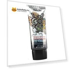 СС крем с ферментом галактомисиса FarmStay Formula All-In-One Galactomyces CC Cream SPF50, 50гр