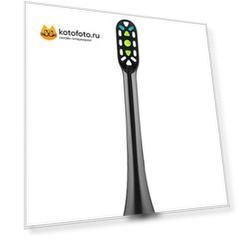 Сменные насадки для электрической зубной щетки Soocare X3 Black 2 шт (BH01 B)
