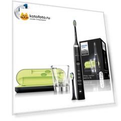 Зубная щетка электрическая Philips Sonicare DiamondClean HX9352/04 черный