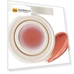 Кремовые румяна The Saem Eco Soul Bounce Cream Blusher 01 Peach Dew 6g