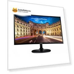 Монитор Samsung 27 C27F390FHI черный