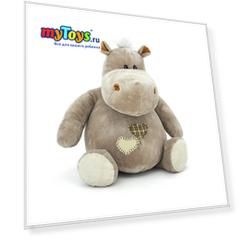 Мягкая игрушка Orange Toys Бегемот Мотя, 20 см