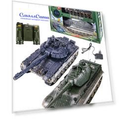 Набор радиоуправляемых машин Yako Toys Танковый бой М №4 1:24