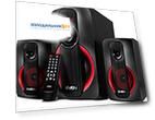 Акустика 2.1 SVEN MS-304 2.1 черный/красный 40Вт