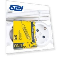 Удлинитель IEK WYP53-16-05-D15-Z 5 розеток 1.5 м