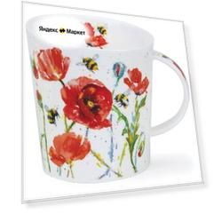 Кружка Dunoon "Мак и пчёлы. Кернгорм" 480мл