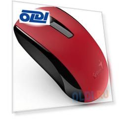 Мышь беспроводная Genius ECO-8100 красная (Red), 2.4GHz, BlueEye 800-1600 dpi, аккумулятор NiMH new package