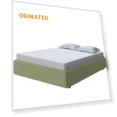 Мягкая Кровать Орматек Como (Veda) Base 1 (Ткань: Рогожка Firmino Авокадо) 140x200