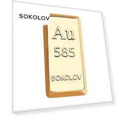 Сувенир SOKOLOV из золота