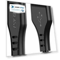 Кабель ACEFAST C3-04 USB Type-A/USB Type-C, 1.2м, для подзарядки/передачи данных, чёрный