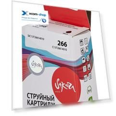 Картридж струйный Sakura C13T26614010 (266 Black) для Epson WorkForce WF-100W, пигментный тип чернил, черный, 250 к.