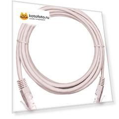 Патч-корд NETLAN EC-PC4UD55B-050-GY-10 U/UTP 4 пары, Кат.5е, 2хRJ45/8P8C, T568B, Molded, PVC, серый, 5м, уп-ка 10шт