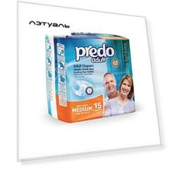 PREDO Подгузники для взрослых (M) 15