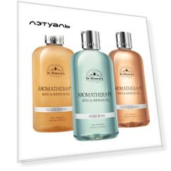 DR.MINERAL’S Набор парфюмированных гелей для душа AROMATHERAPY с натуральными экстрактами 1500.0