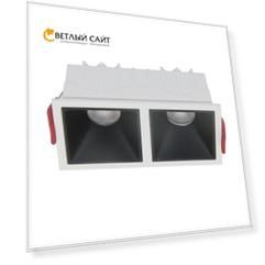 Встраиваемый светильник Maytoni Technical Alfa LED DL043-02-10W3K-SQ-WB