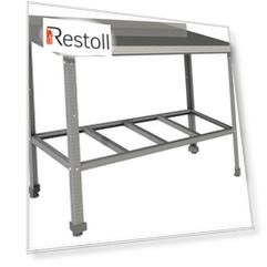 Стол производственный Restoinox СП-12/8-2БРЛ-ЭН 2 борта
