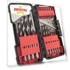 Набор сверл Bosch HSS PointTeQ 18пр. (2608577350)