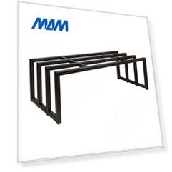 Металлокаркас-обувница 800x290x250мм черный (RAL 9005, муар) (MF.04.800x250.BLC)