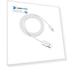 Кабель интерфейсный Canyon MFI-1 CNS-MFICAB01B USB/Lightning, 1m, white