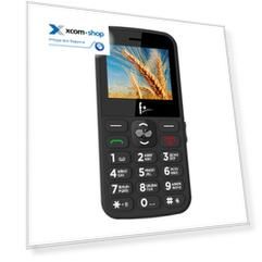 Мобильный телефон Fplus Ezzy5 Black 2SIM, 2.2" 176*220, 0.08 Mpx, BT, 1000mAh
