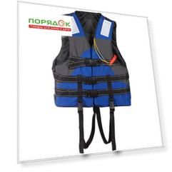 Жилет спасательный Премиум, полипропилен, XXL, синий, T2022-505