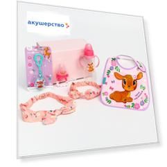 Mum&Baby Детский подарочный набор промобокс ХИТЫ Олененок