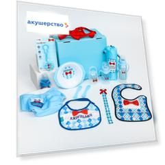 Mum&Baby Детский подарочный набор промобокс ХИТЫ Джентльмен