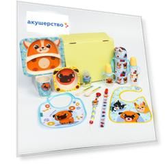 Mum&Baby Детский подарочный набор промобокс ХИТЫ Песики