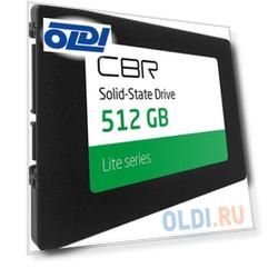 SSD накопитель CBR Lite 512 Gb SATA-III