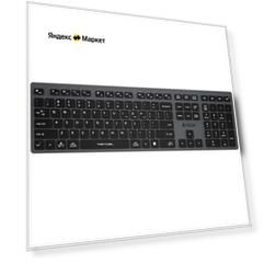 Клавиатура A4Tech Fstyler FBX50C серый USB беспроводная BT/Radio slim Multimedia