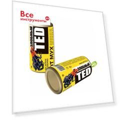 Лента липкая от мух Злобный TED Мухолов 55467