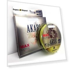Плетеный шнур Akari 4X, 150 м, 0.330 мм, 15.86 кг