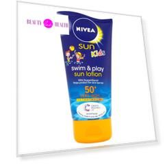 Нивея Сан Кидс Лосьон солнцезащитный Играй и купайся SPF50+ 100мл