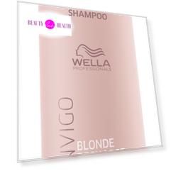 Wella Invigo Blonde Recharge Шампунь-нейтрализатор желтизны для холодных светлых оттенков 1000мл