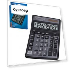 Калькулятор настольный, Citizen/Ситизен, SDC-740, 14 разрядов